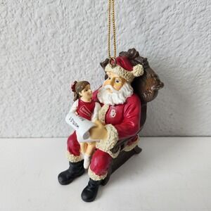OU Sooners 2001 Santas Wishlist Christmas Ornament‎ Collegiate Collectibles